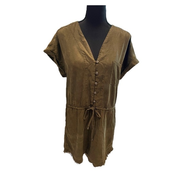 Paige Women's Haidee Dress Forest Night Size Small - Picture 3 of 13